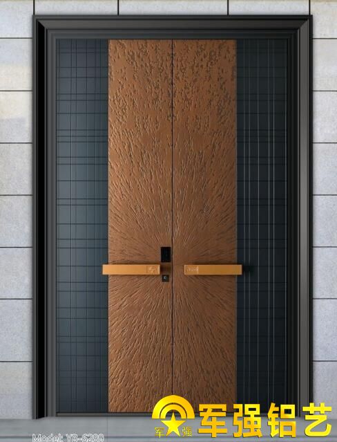 铸铝精雕门 铸铝精雕门